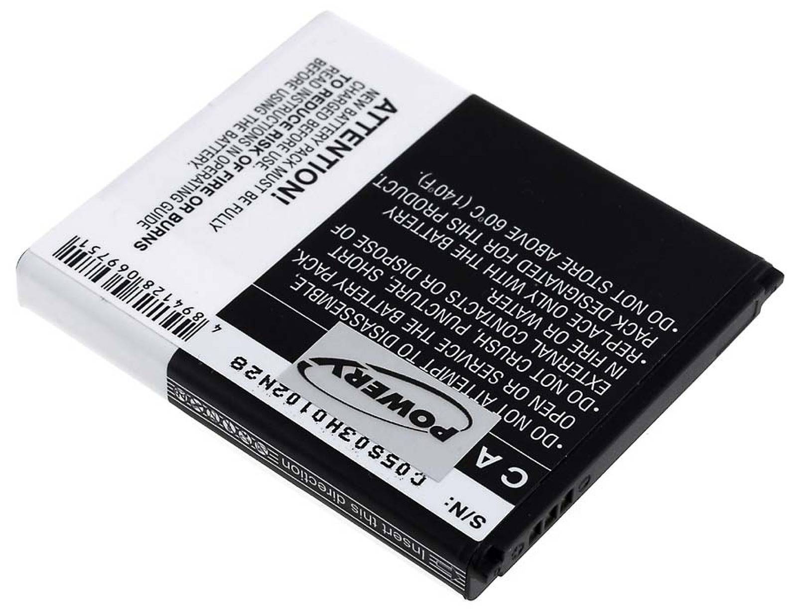 Akku für Samsung Galaxy S3 mini/ GT-I8190 / Typ EB-FIM7FLU 3000mAh, 3,8V, Li-Ion-1