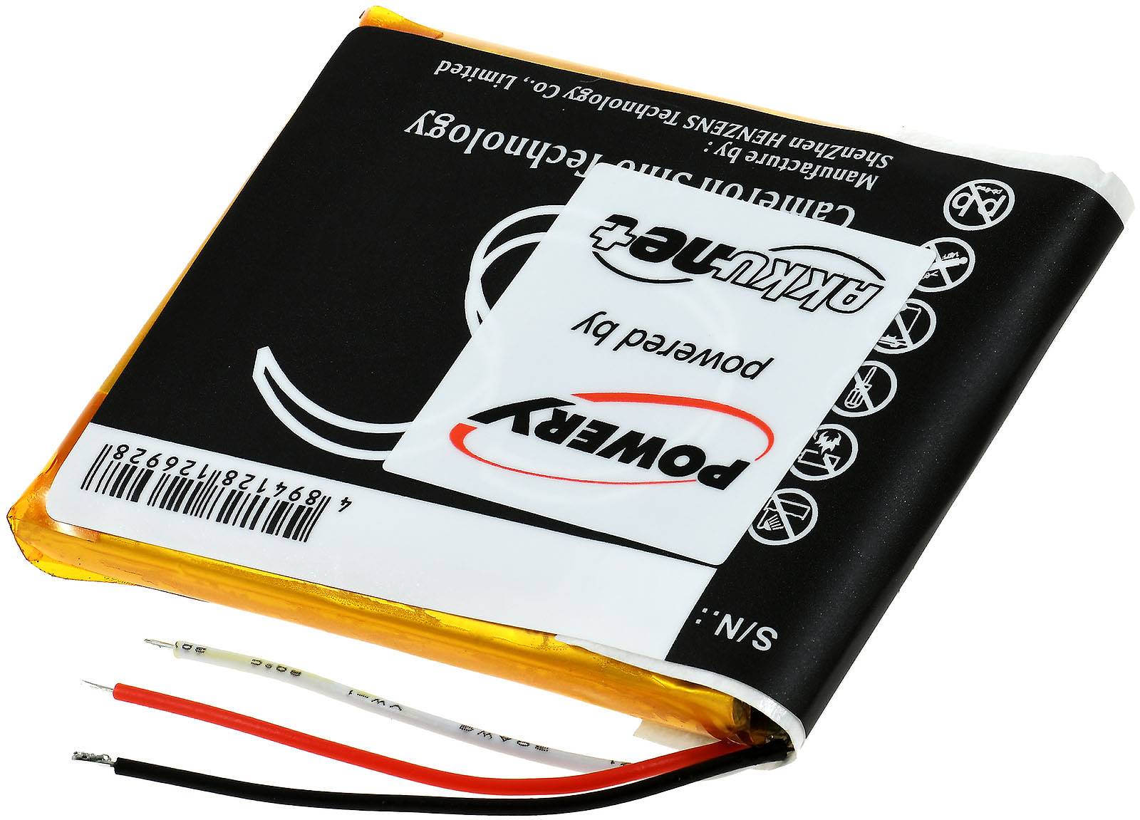 Akku für Wireless Kopfhörer Astro Gaming A50 / Typ SRP603443, 3,7V, Li-Polymer-2