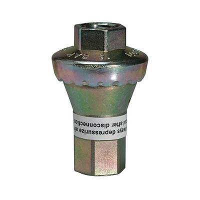 RIEGLER Inline-Druckregler, 2 x IG, ohne Sekundärentlüftung, G 1/4, SW 17, Arbeitsdruck (voreingestellt) 3 bar, PN max.-0