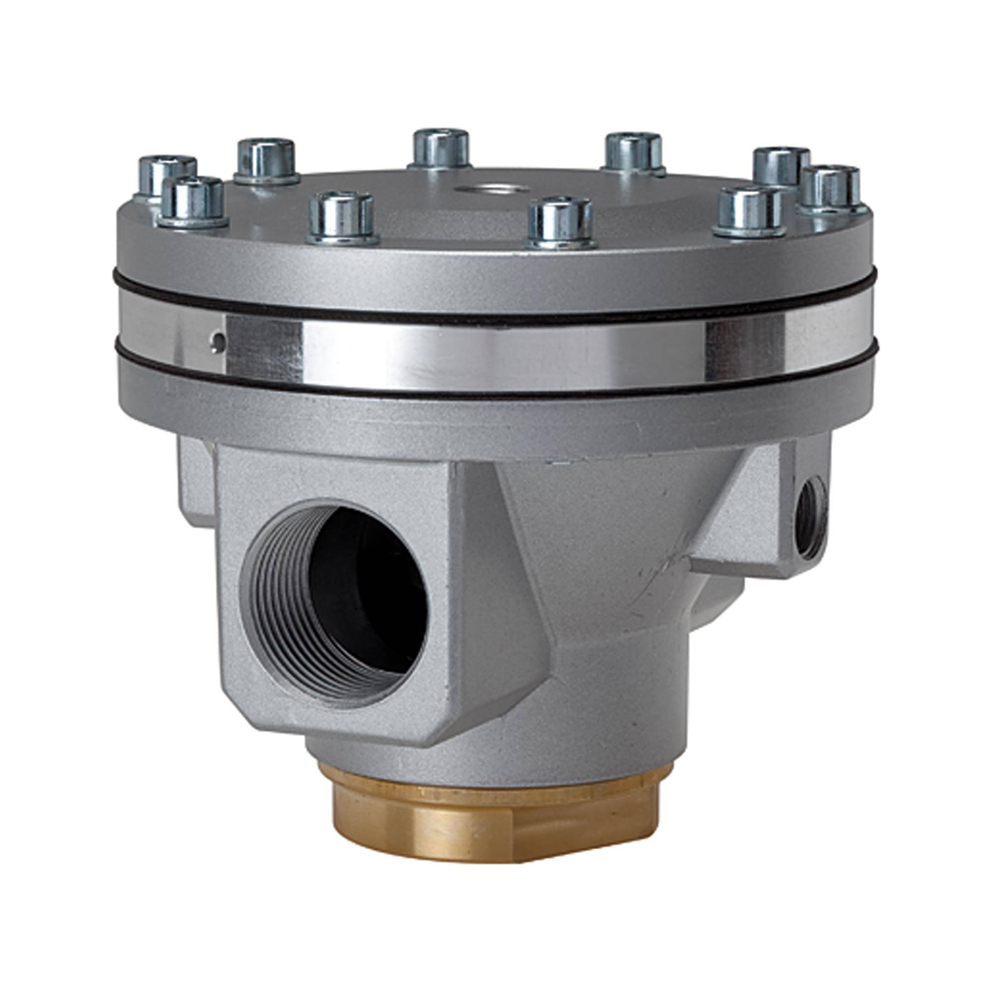 RIEGLER Druckregler pneumatisch ferngesteuert »Standard«, ohne Mano, G 1/2, Eingangsdruck max. 25 bar, Mediums-/Betriebs-0