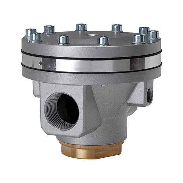 RIEGLER Druckregler pneumatisch ferngesteuert »Standard«, ohne Mano, G 1/2, Eingangsdruck max. 25 bar, Mediums-/Betriebs