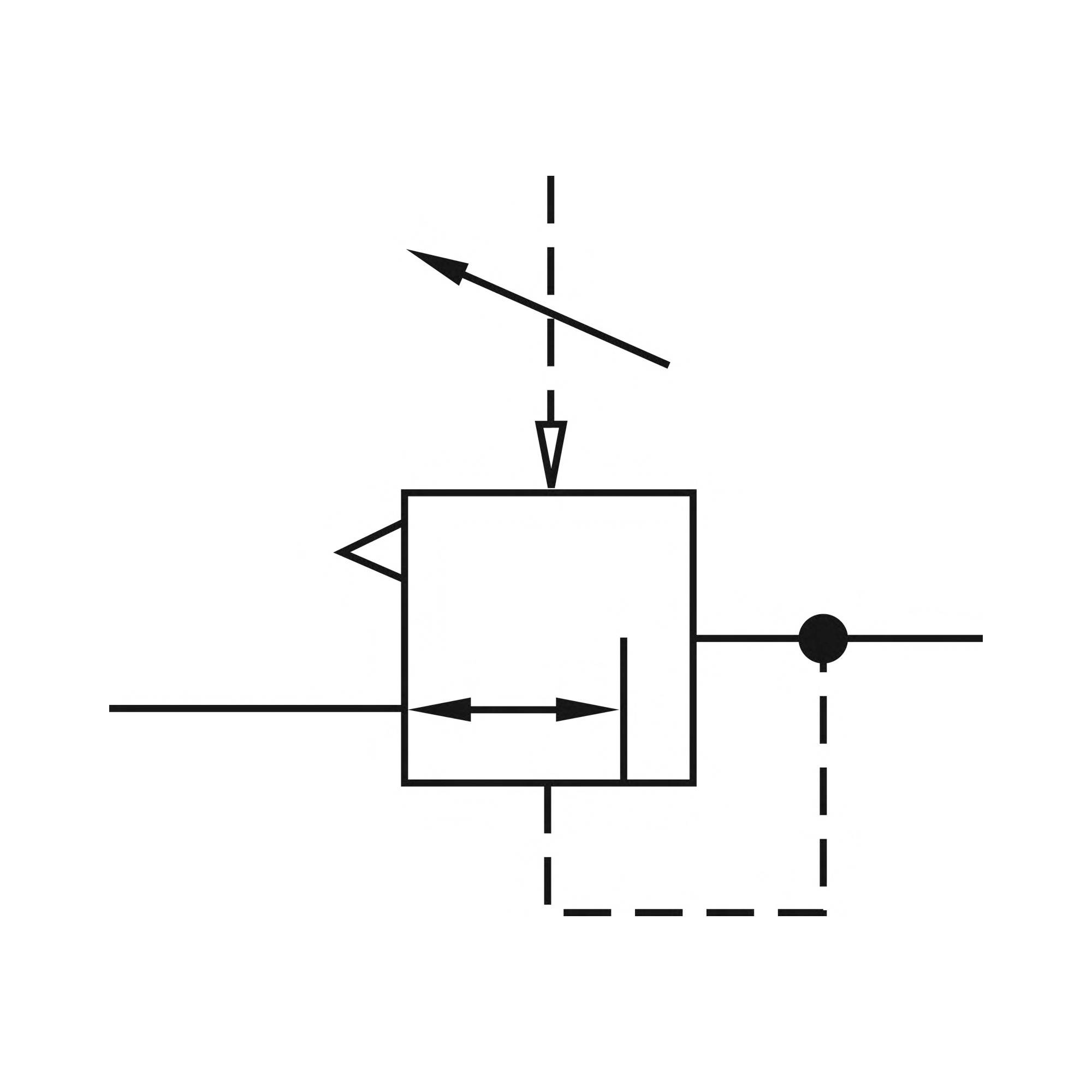 Symbolbild für RIEGLER Druckregler pneumatisch ferngesteuert »Standard«, ohne Mano, G 1/2, Eingangsdruck max. 25 bar, Mediums-/Betriebs