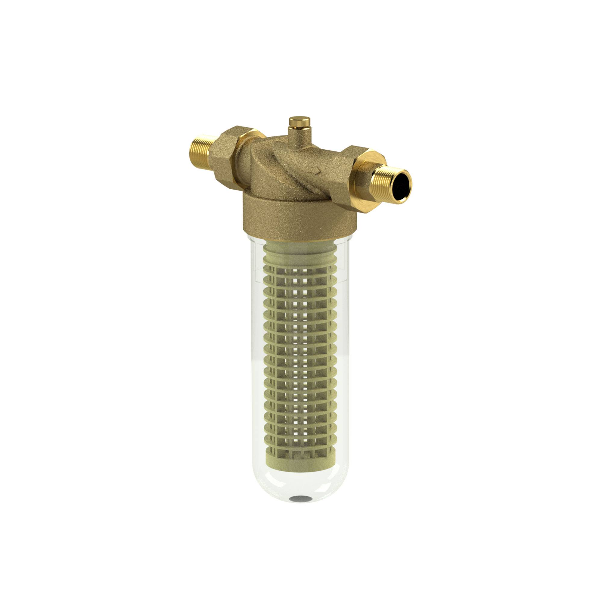 RIEGLER Feinfilter »Bavaria« für Trinkwasser, DVGW-geprüft, 90 µm, R 3/4, Eingangsdruck max. 16 bar, Wassertemperatur ma-0