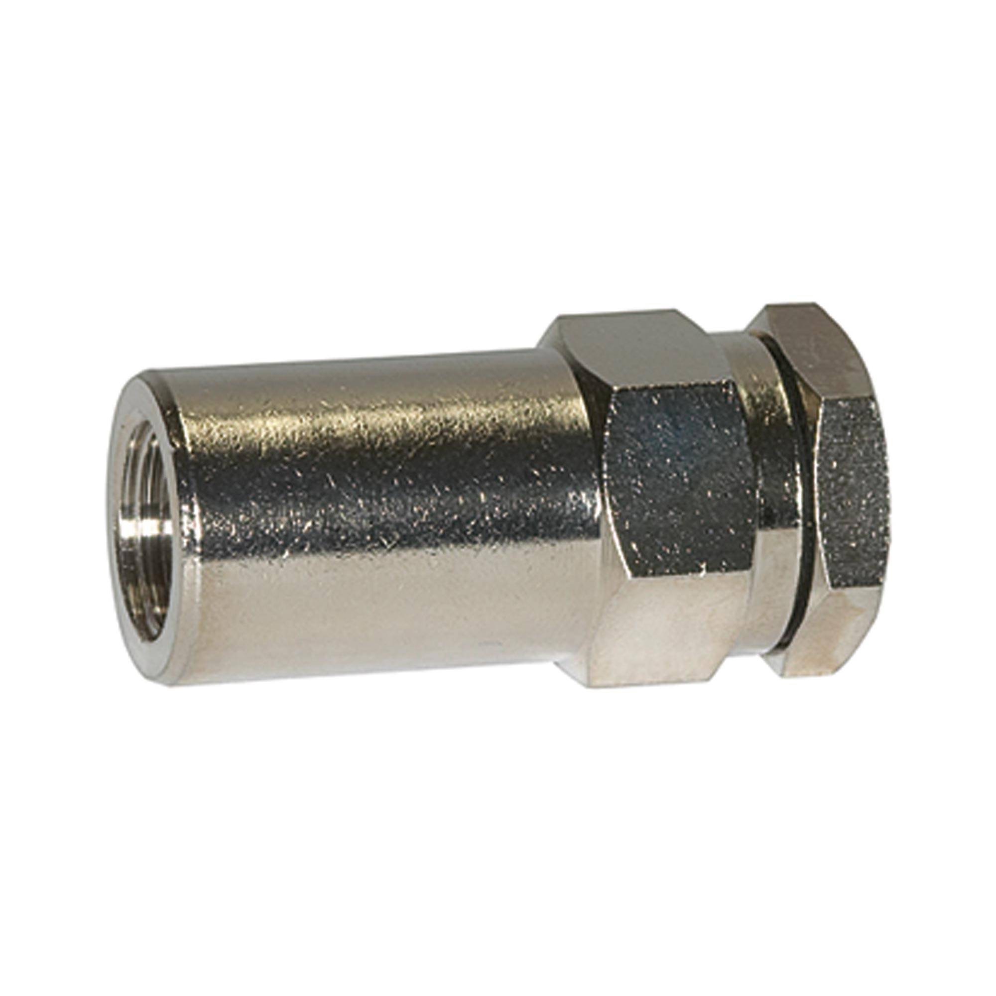RIEGLER Filter »inline«, 36 µm, G 1/4 innen/innen, SW 19, Eingangsdruck max. 18 bar, Temperaturbereich 0 °C bis 80 °C, G-0
