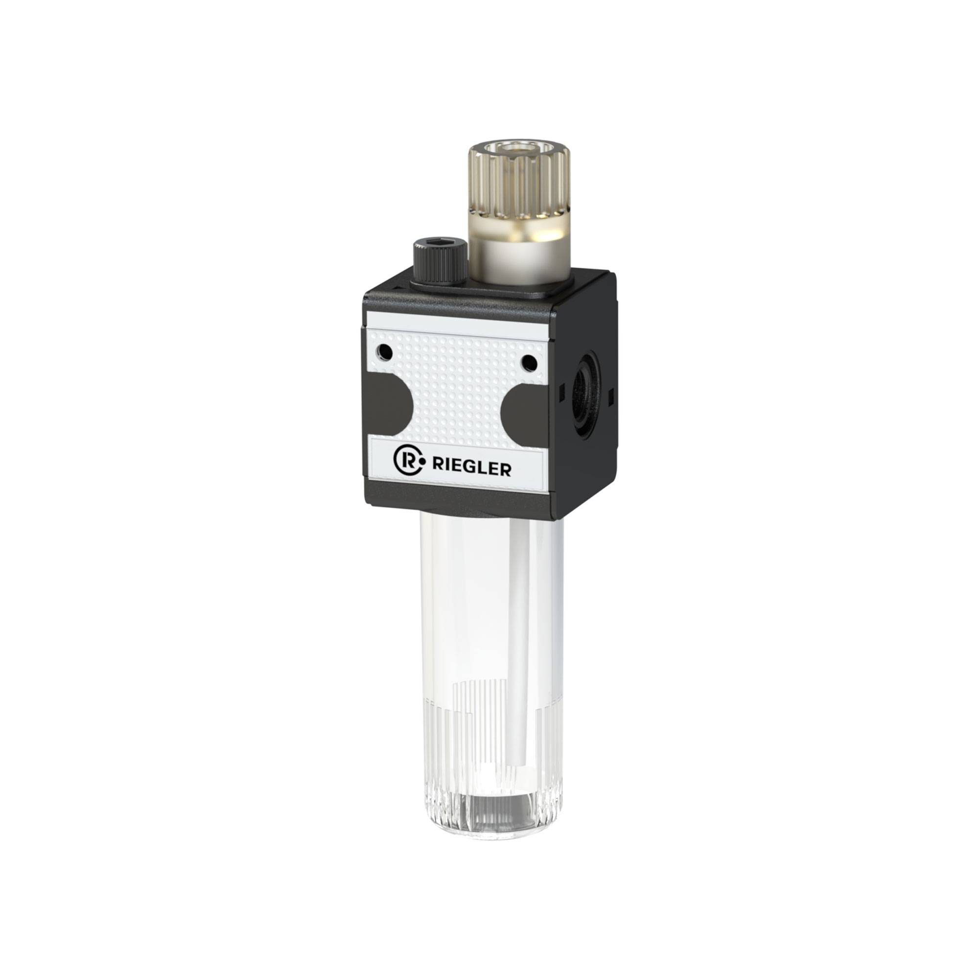 RIEGLER Nebelöler »multifix« mit Polycarbonatbehälter, BG 3, G 1/2, Eingangsdruck max. 16 bar, Mediums-Umgebungstemperat-0