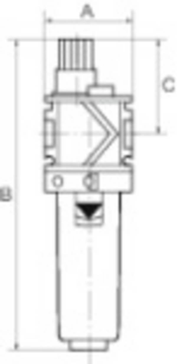 RIEGLER Nebelöler »variobloc« mit Polycarbonatbehälter und Schutzkorb, BG 1, G 1/4, PE max. 16 bar, Mediums-Umgebungstem