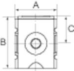 RIEGLER Verteiler »FUTURA«, BG 1, G 1/4, Abgänge 3 x G 1/4, Eingangsdruck max. 16 bar, Temp. -10 °C bis 50 °C.-1