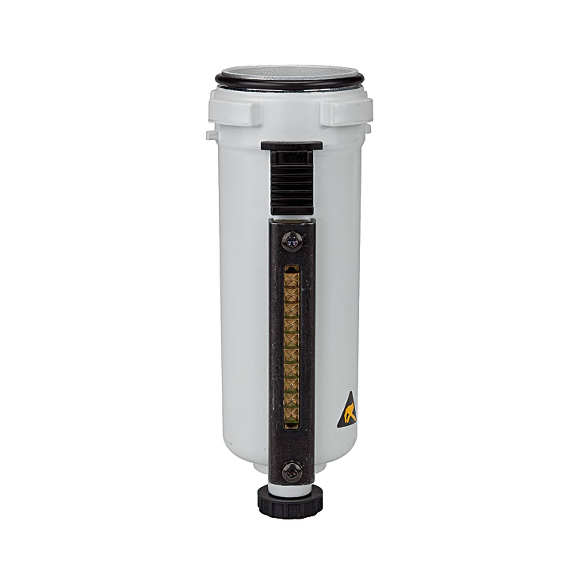 RIEGLER Metallbehälter inkl. Sichtrohr, für »FUTURA«, BG 2, G 3/8 und G 1/2, Kondensatablass: HA.-0