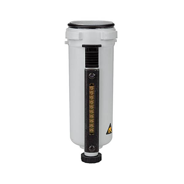 RIEGLER Metallbehälter inkl. Sichtrohr, für »FUTURA«, BG 2, G 3/8 und G 1/2, Kondensatablass: HA.