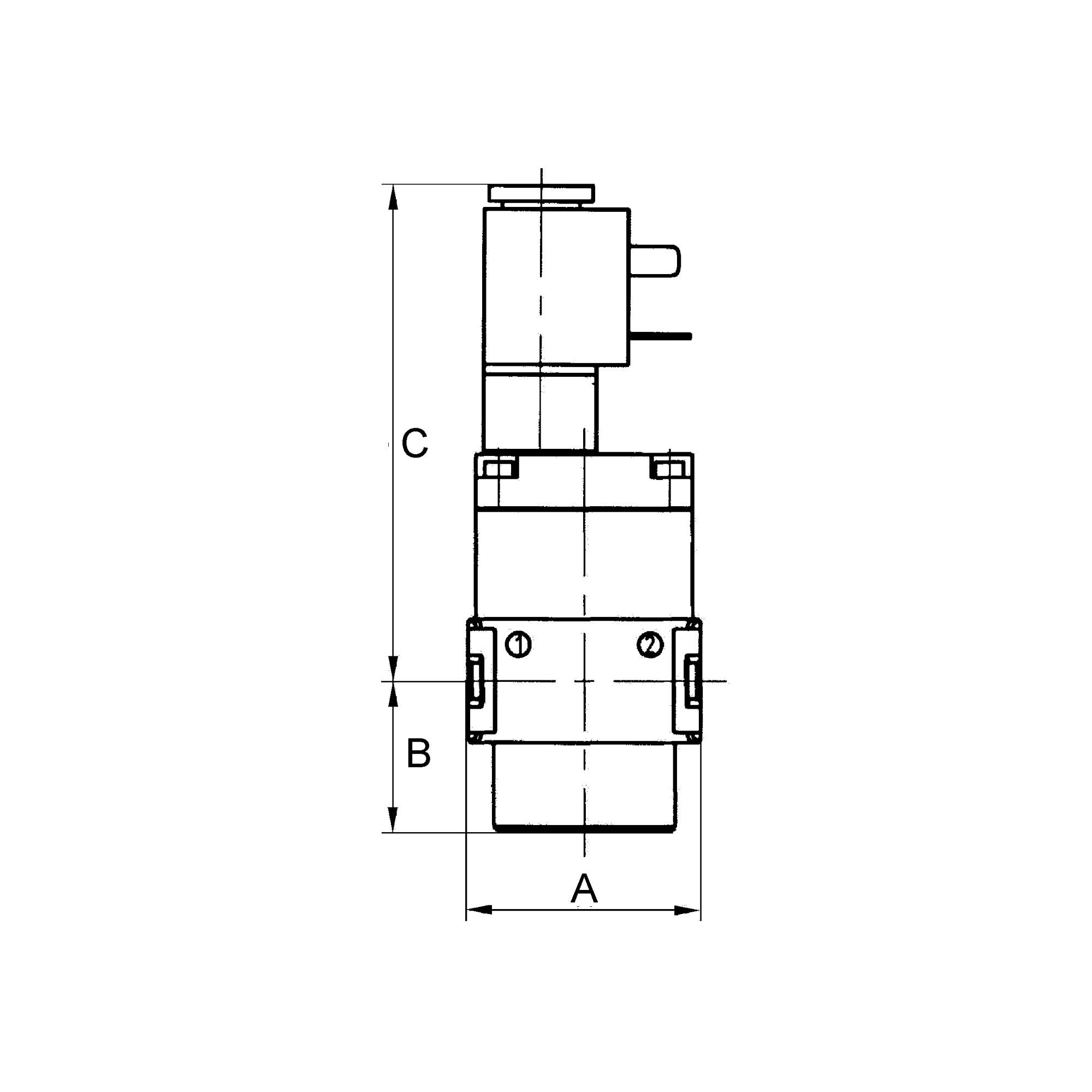 RIEGLER Magnetspule 24 V DC, für Schaltventil (3/2-Wegeventil) »multifix-mini« und »multifix«.-1