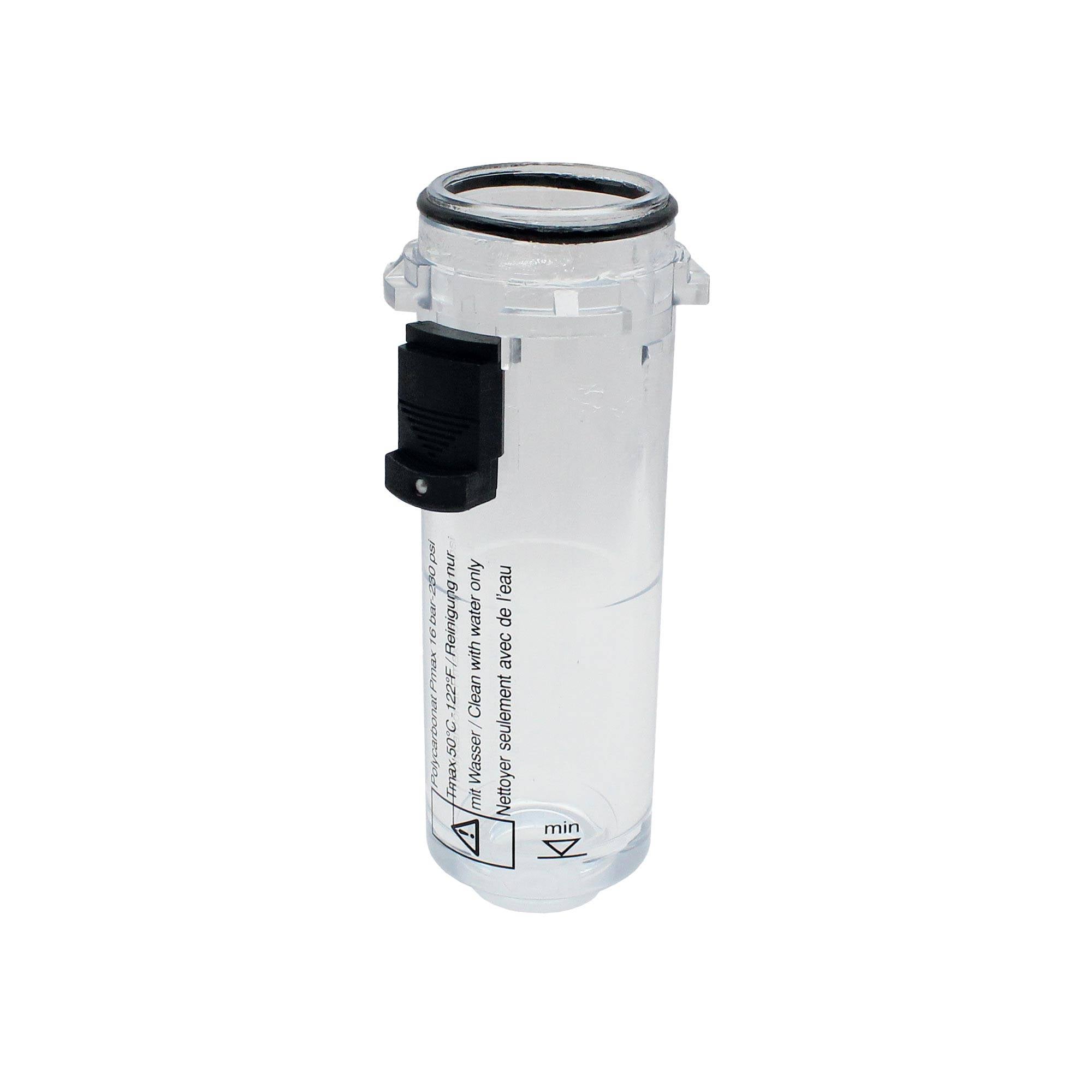 RIEGLER Polycarbonatbehälter, für Nebelöler und Aktivkohlefilter »variobloc«, BG 1, G 1/4 und G 3/8.-0