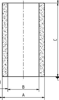 RIEGLER Filterelement 40 µm, Sinterbronze, für Filter »Standard«, BG 3, G 1/2, G 3/4 und G 1.-1