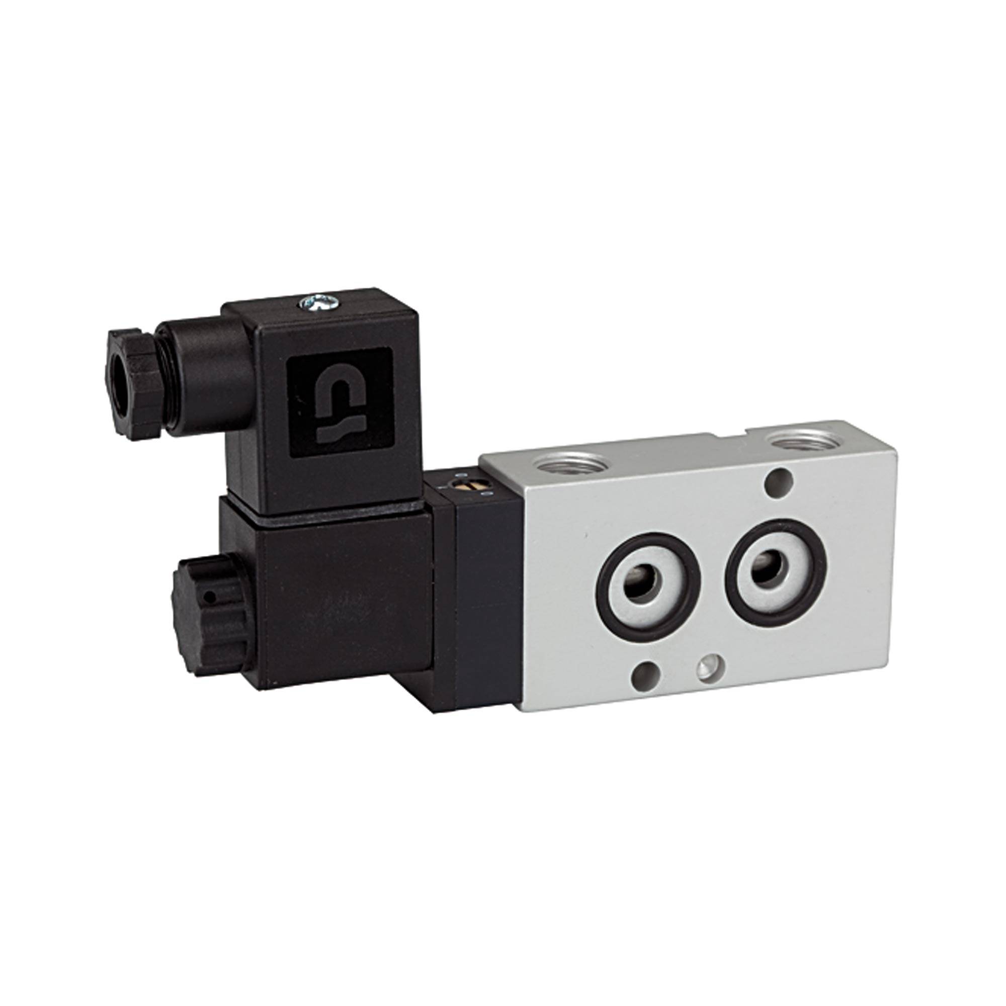 RIEGLER 3/2-Wegeventil, NAMUR, mono, NC, Alu eloxiert, Betriebstemp. max. 70°C, Arbeitsdruck 1,5 - 10 bar, Anschluss G 1-0