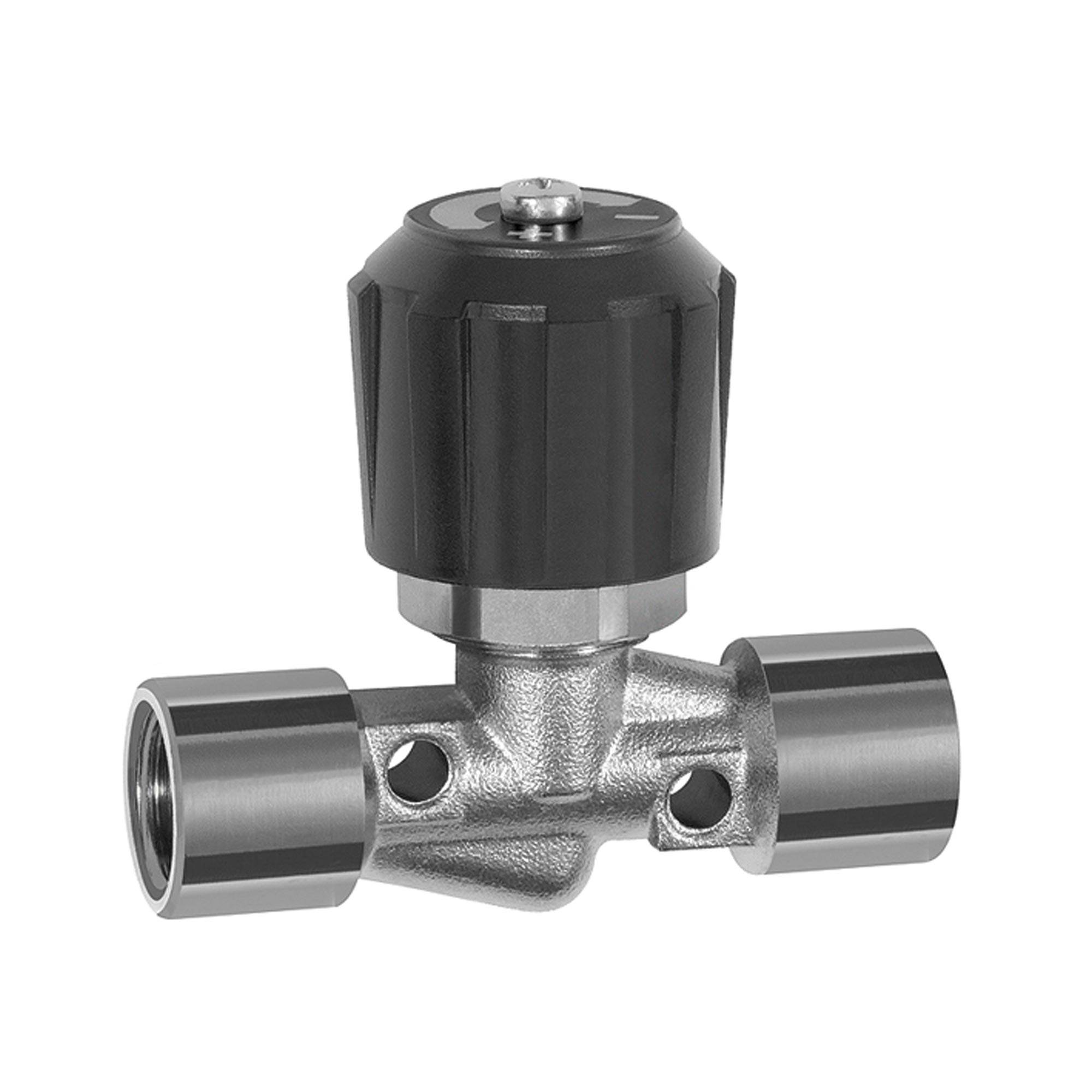 RIEGLER Nadelventil, Messing vernickelt, IG/IG, Rp 3/8, DN 8, SW1 21, Betriebstemperatur -10 °C bis 80 °C, PN max. 18 ba-0