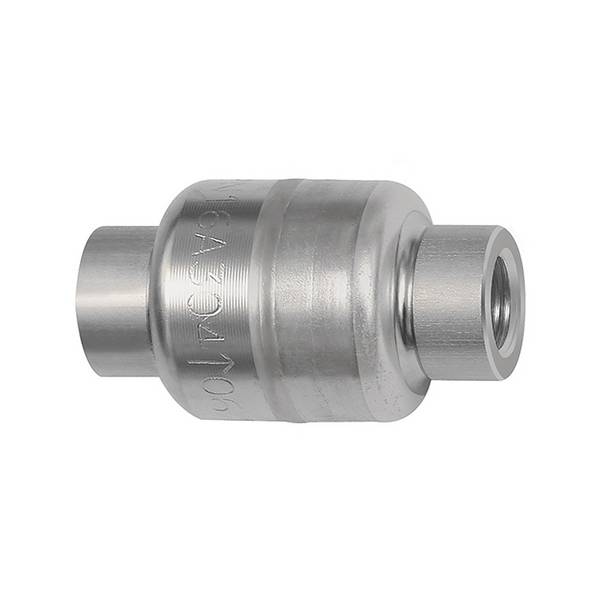 RIEGLER Rückschlagventil, leichte Bauweise, ES 1.4301, Betriebstemp. -20 °C bis 150 °C, G 1/4, PN max. 16 bar, Öffnungsd