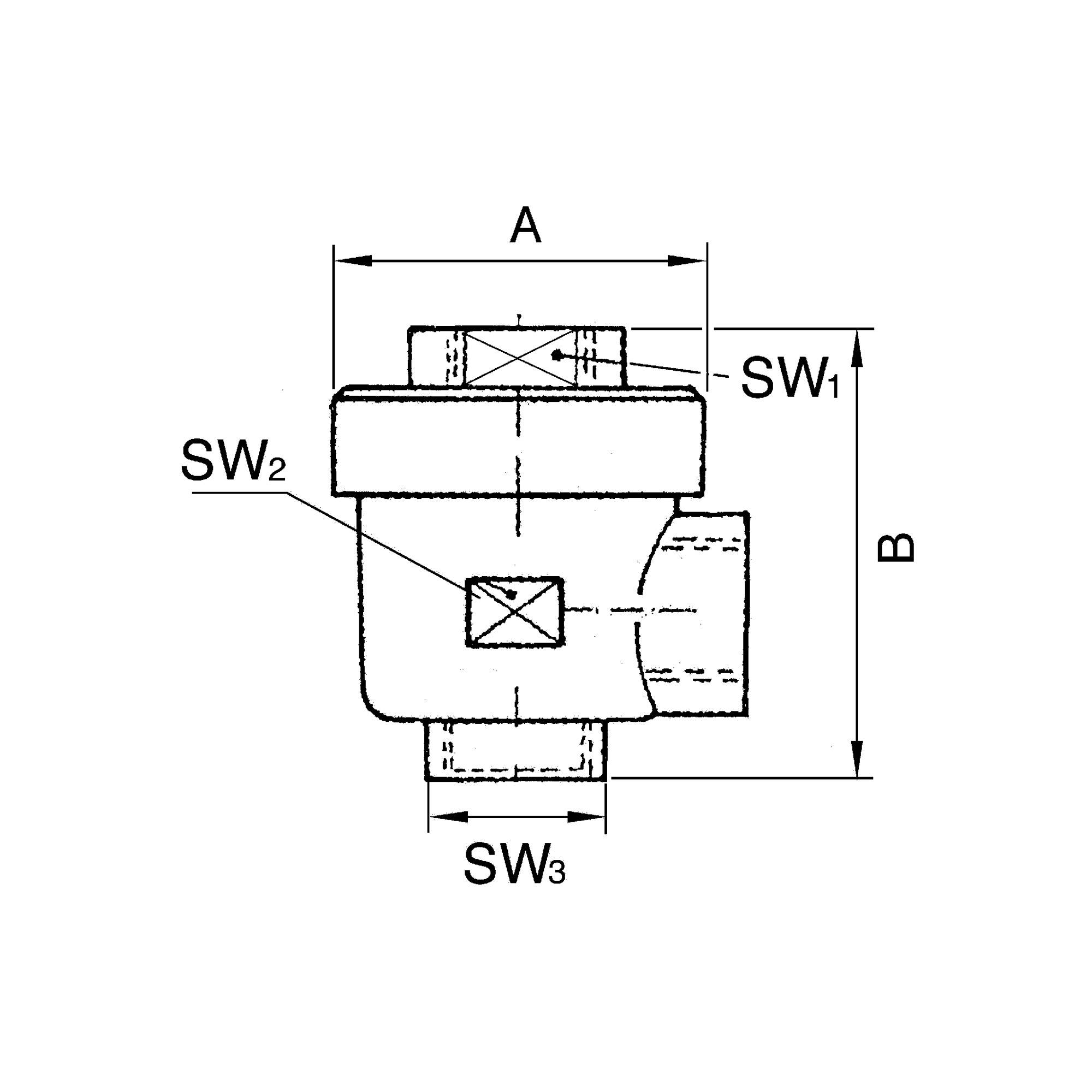 RIEGLER Ersatzmembrane für Entlüftungsventil G 1/2, Betriebsdruck max. 12 bar, Betriebstemperatur max. 80 °C.-1