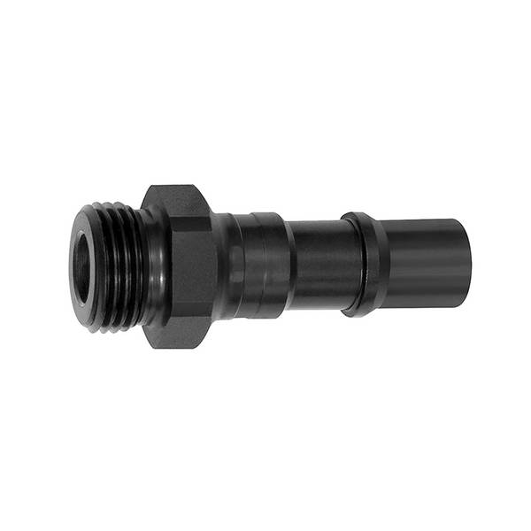 RIEGLER Nippel für Schwenk- und Dreh-Sicherheitskupplungen NW 11, ISO 6150 C, Stahl, NPT 1/2 AG, max. 25 bar, Temp. -20