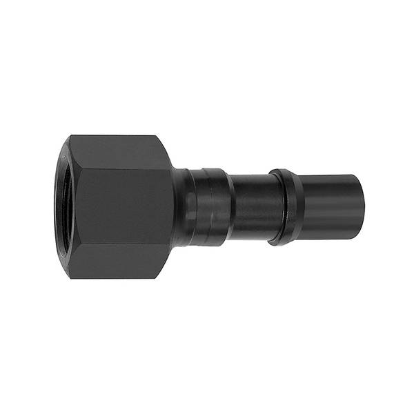 RIEGLER Nippel für Schwenk- und Dreh-Sicherheitskupplungen NW 11, ISO 6150 C, Stahl, G 3/8 IG, max. 25 bar, Temp. -20 °C