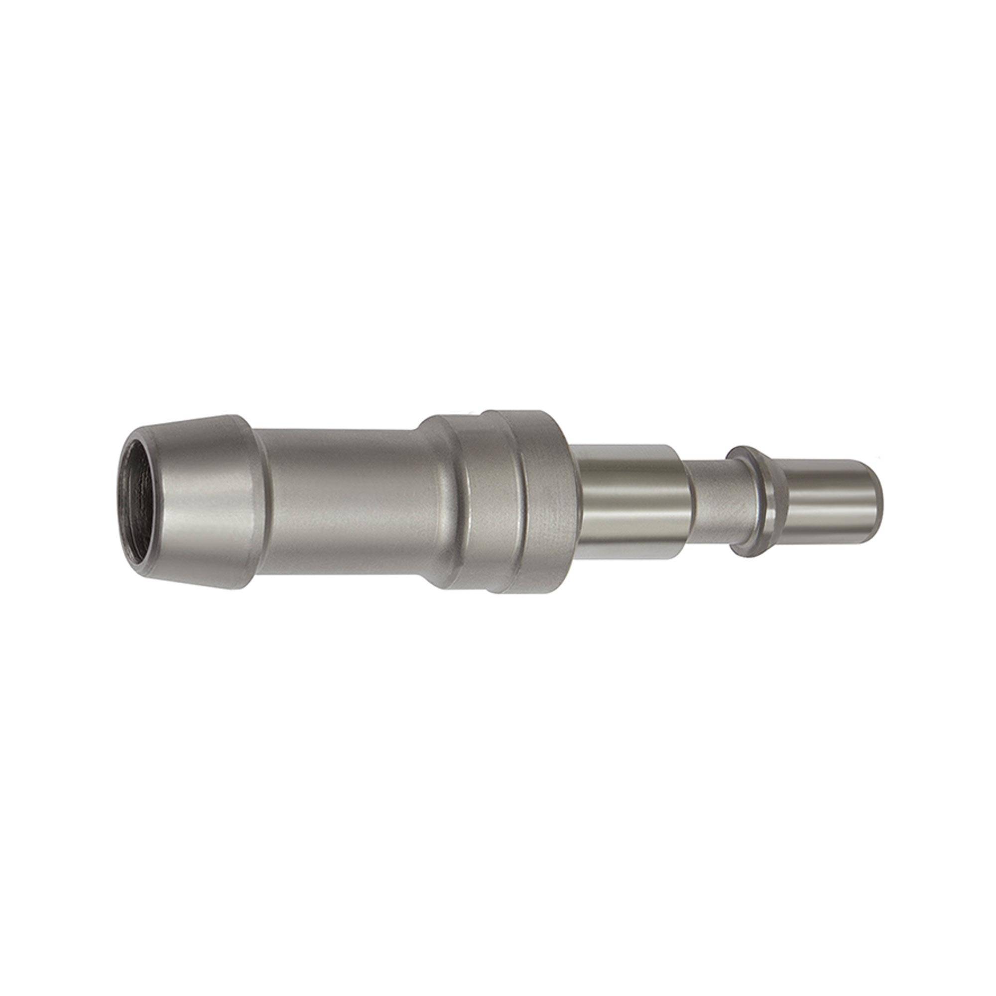RIEGLER Einstecktülle für Druckknopf-Sicherheitskupplungen NW 6, ISO 6150 C, Edelstahl, Tülle LW 10, max. 12 bar, Temp.-0