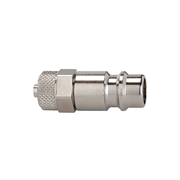 RIEGLER Nippel für Kupplungen NW 7,2 - 7,8, MS vern., für Schlauch 8x6, Betriebsdruck 0 - 35 bar, Mediums-/Umgebungstemp