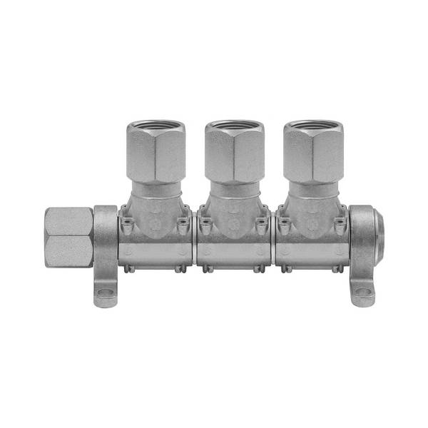 CEJN Druckluftverteiler »Multi-Link«, ohne Kupplung, G 1/2 IG, Entnahmeeinheit 3, Betriebsdruck max. 16 bar, Temp. -20 °