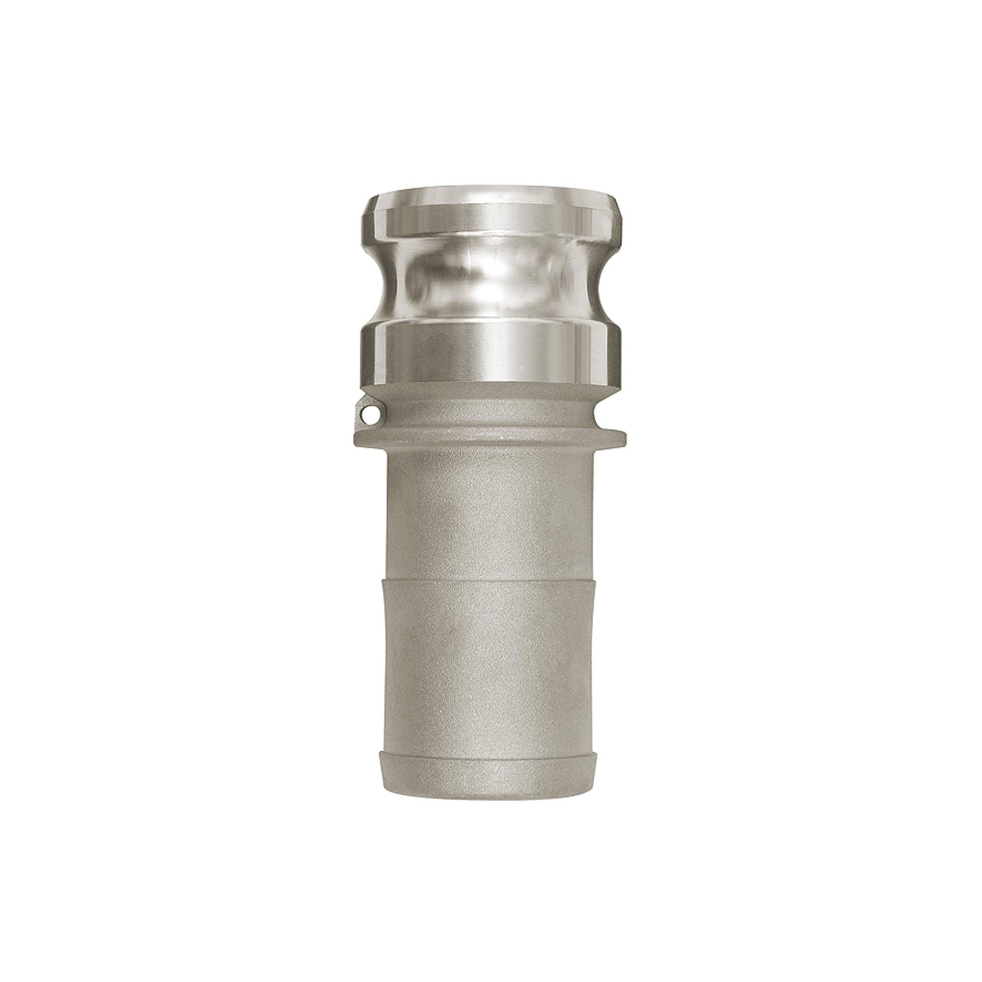 RIEGLER Kamlok-Schnellkupplungsstecker, Schlauchtülle, Typ E, Alu, für Schlauch LW 63, Stecker-Ø 76 mm, Druck max. 16 ba-0