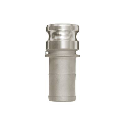 RIEGLER Kamlok-Schnellkupplungsstecker, Schlauchtülle, Typ E, Alu, für Schlauch LW 63, Stecker-Ø 76 mm, Druck max. 16 ba-0