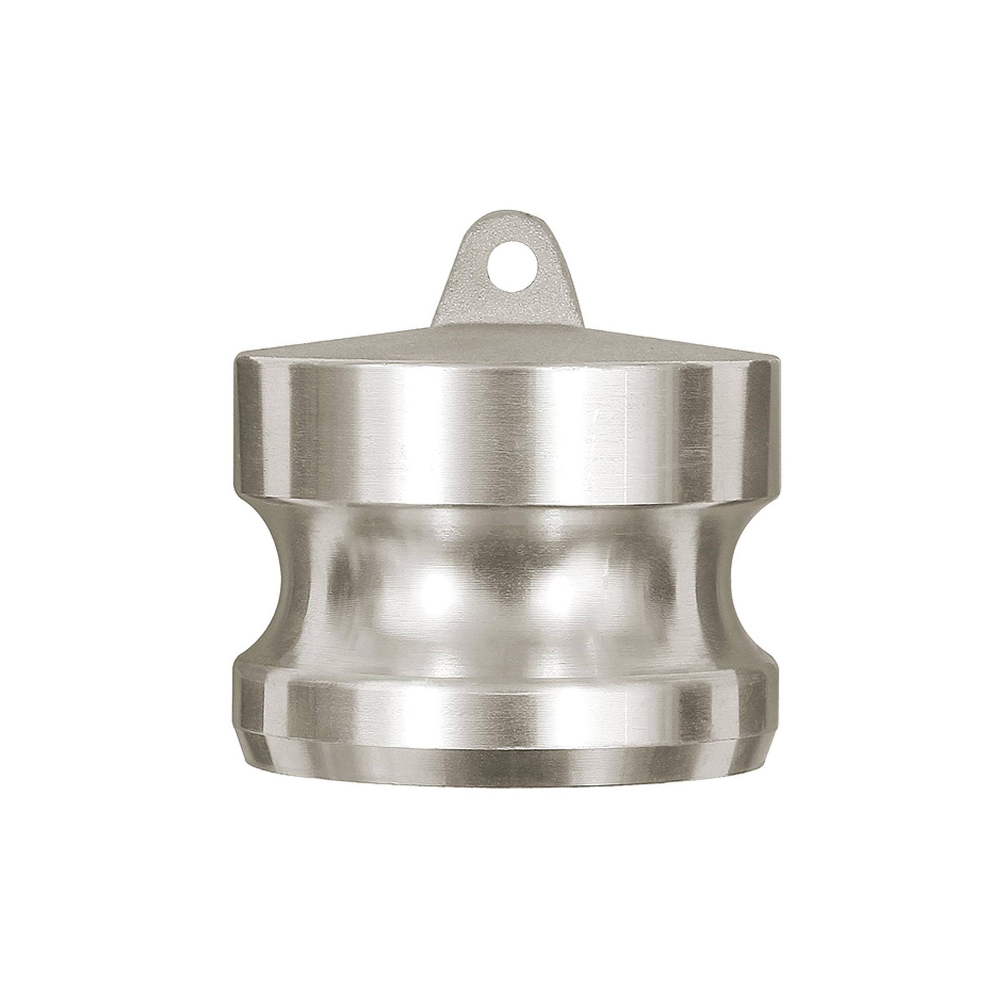 RIEGLER Kamlok-Verschlussstecker, Typ DP, Aluminium, Baugröße 1, Stecker-Ø 37 mm, Betriebsdruck max. 16 bar, Temp. max.-0