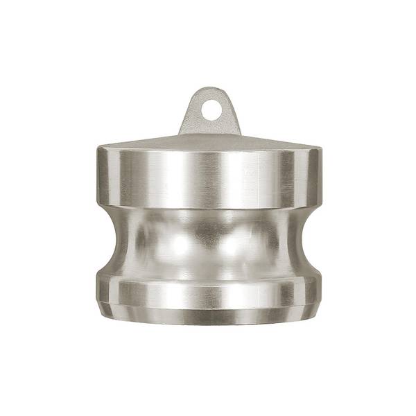 RIEGLER Kamlok-Verschlussstecker, Typ DP, Aluminium, Baugröße 4, Stecker-Ø 120 mm, Betriebsdruck max. 16 bar, Temp. max.