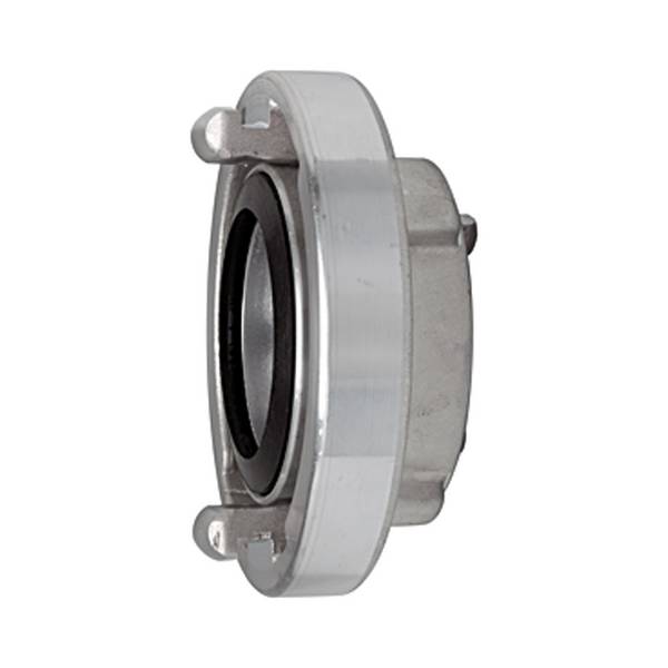 RIEGLER Storz-Übergangsstück, Alu, Storz-Größe 75-B/52-C, Knaggenabstand 89/66 mm, PN max. 16 bar, Betriebstemp. -40 °C