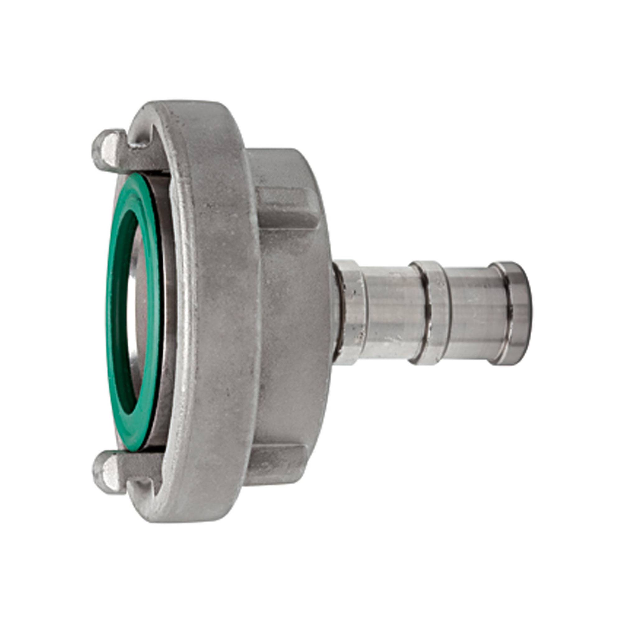 RIEGLER Storz-Kupplung, Schlauchstutzen, drehbar, ES V4A, Storz-Größe 75-B, LW 65, Betriebsdr. max. 16 bar, Betriebstemp-0