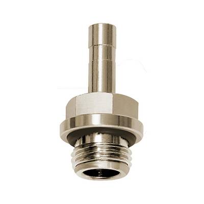 RIEGLER Gewinde-Stecknippel »click-clock«, G 1/2 a., für Schlauch-Außen-Ø 14 mm, Arbeitsdruck -0,99 bis 16 bar, Messing-0
