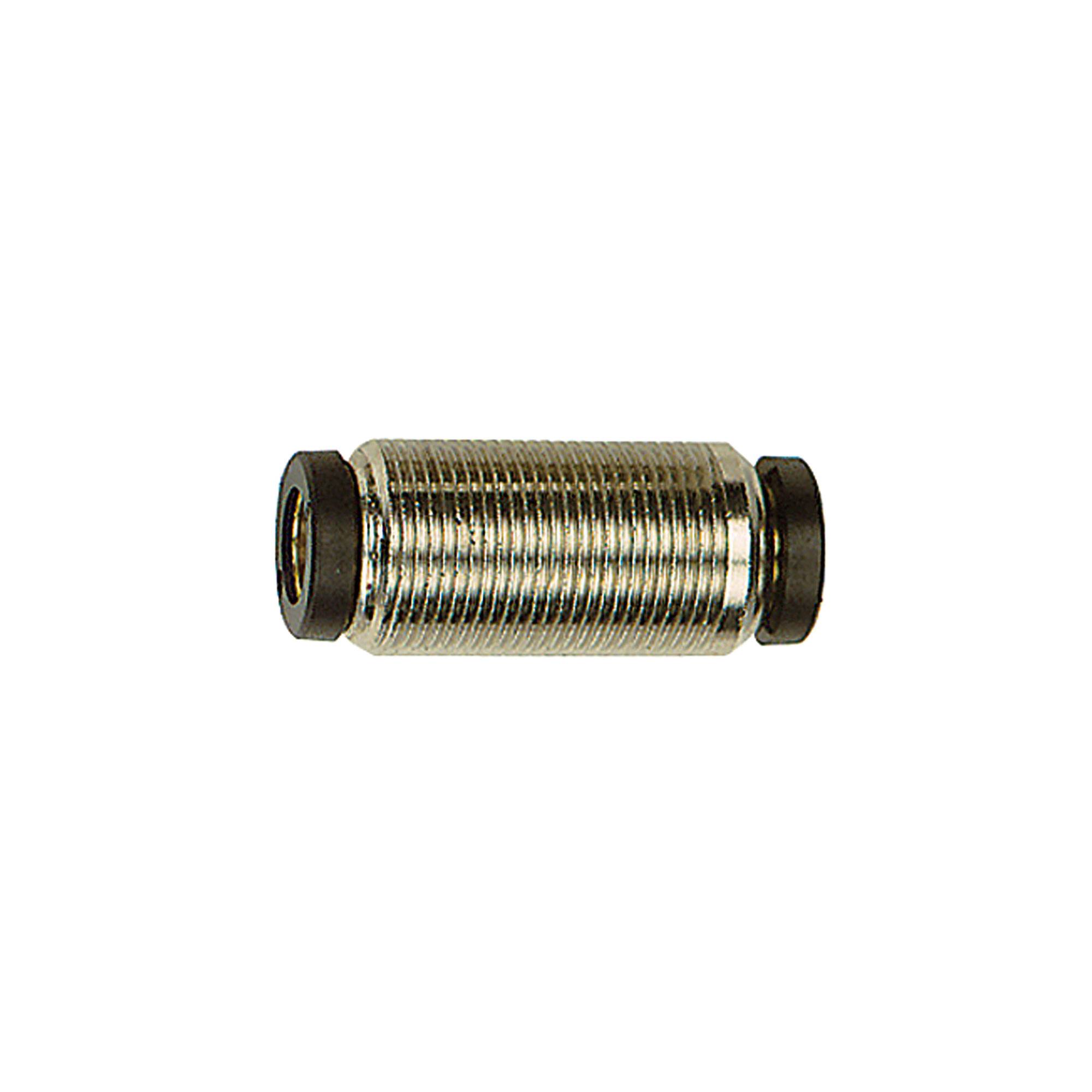 RIEGLER Gerade Steckverbindung »click-clock«, M13x1,0, für Schlauch-Außen-Ø 6 mm, Arbeitsdruck -0,99 bis 16 bar, Messing-0