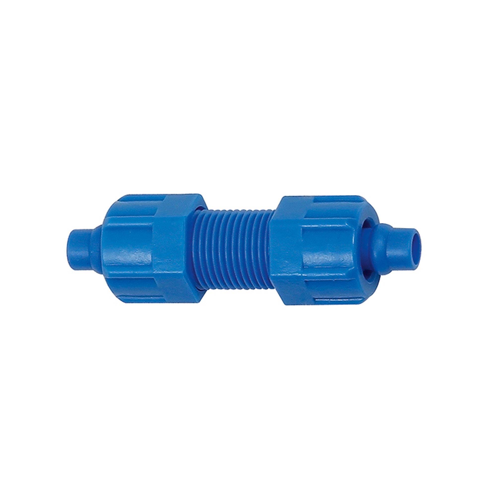 RIEGLER Gerade Schlauchverbindung, für Schlauch 8/6 mm, Betriebsdruck 0 - 10 bar, Temp. -10 °C bis 60 °C, POM.-0