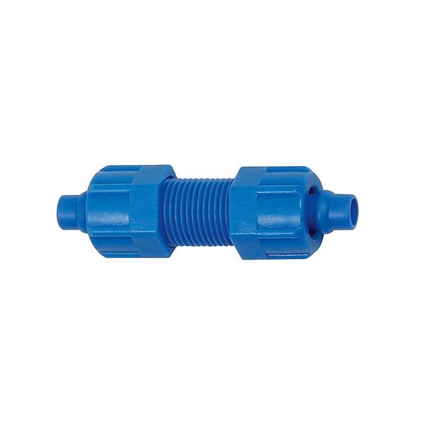 RIEGLER Gerade Schlauchverbindung, für Schlauch 8/6 mm, Betriebsdruck 0 - 10 bar, Temp. -10 °C bis 60 °C, POM.