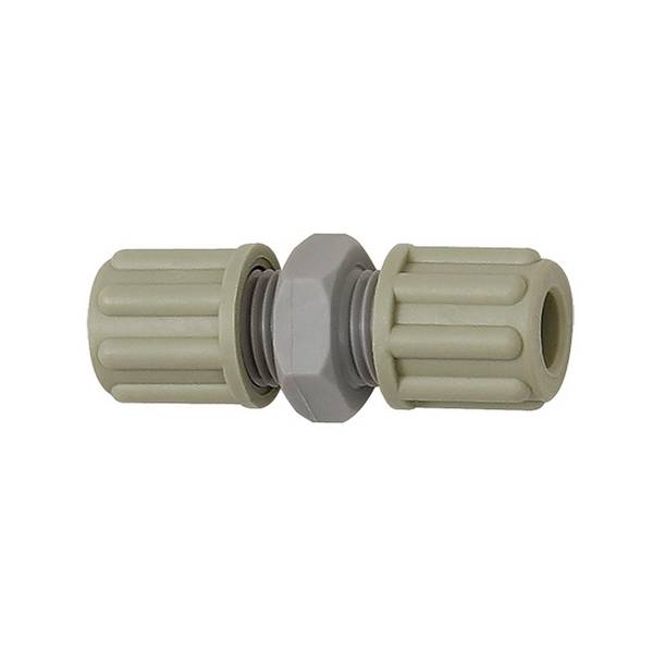RIEGLER Gerade Schlauchverbindung, für Schlauch 8/10 mm, SW 22, Arbeitsdruck max. 10 bar (20 °C) / max. 1 bar (60 °C), P