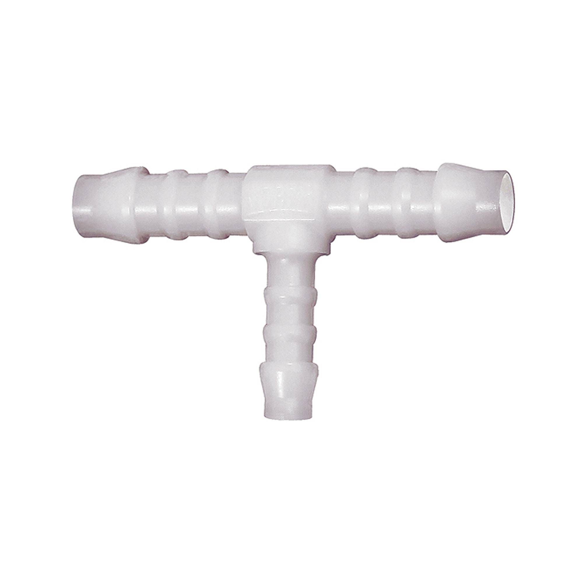 RIEGLER T-Reduzierstutzen, für Schlauch LW 6/4/6 mm, Arbeitsdruck max. 10 bar, Temperaturbereich -40 bis 80 °C, POM. Sc-0