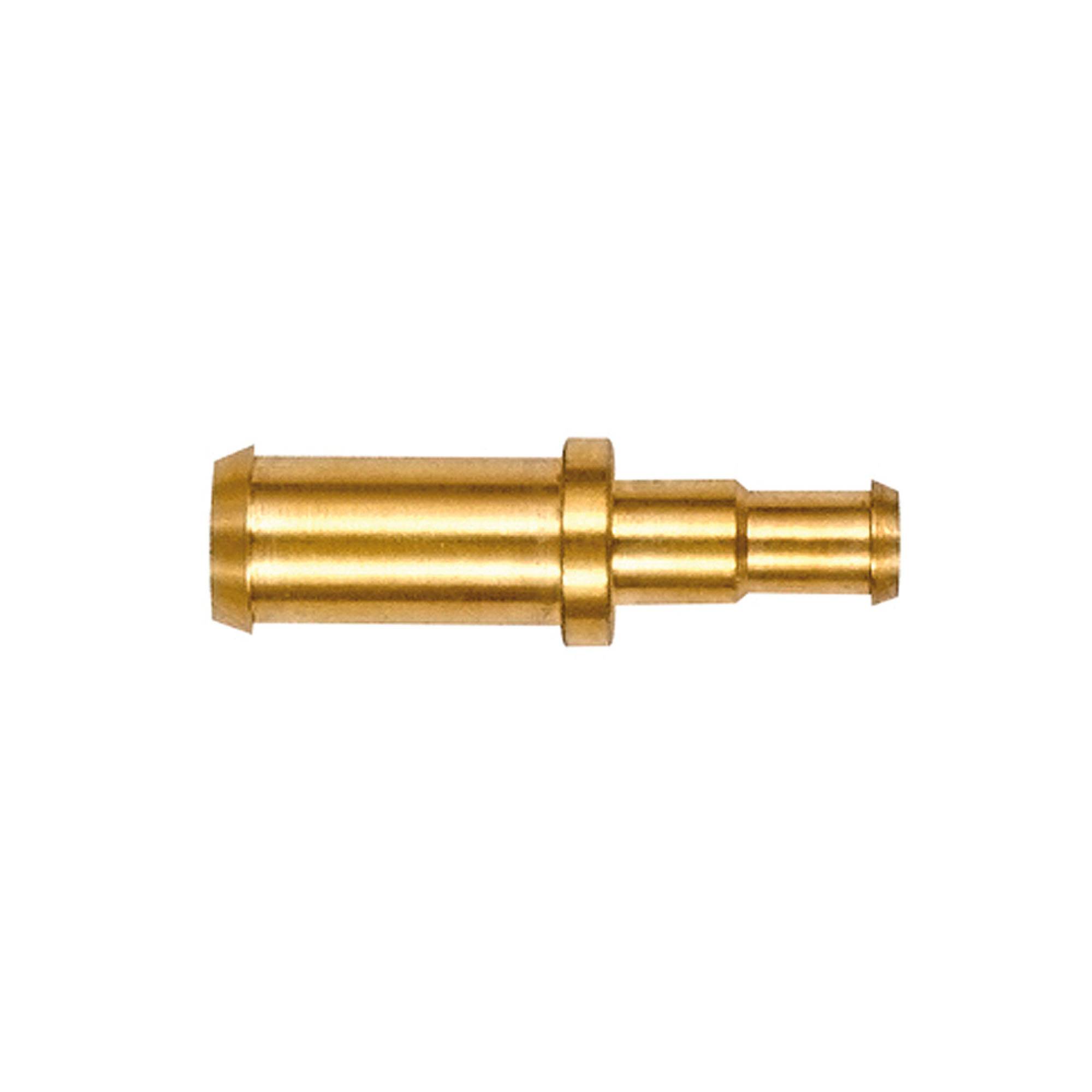 RIEGLER Gerader Reduzierstutzen, für Schlauch LW 3/2 mm, Messing Schlauchverbindungsteile für PA- und PUR-Schläuche aus-0
