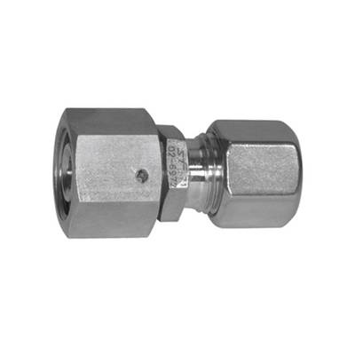 RIEGLER Reduzierverschraubung, Dichtkegel, Mutter M18x1,5 i., Rohr-Außen-Ø1 12 mm, Rohr-Außen-Ø2 8 mm, PN max. 315 bar,-0