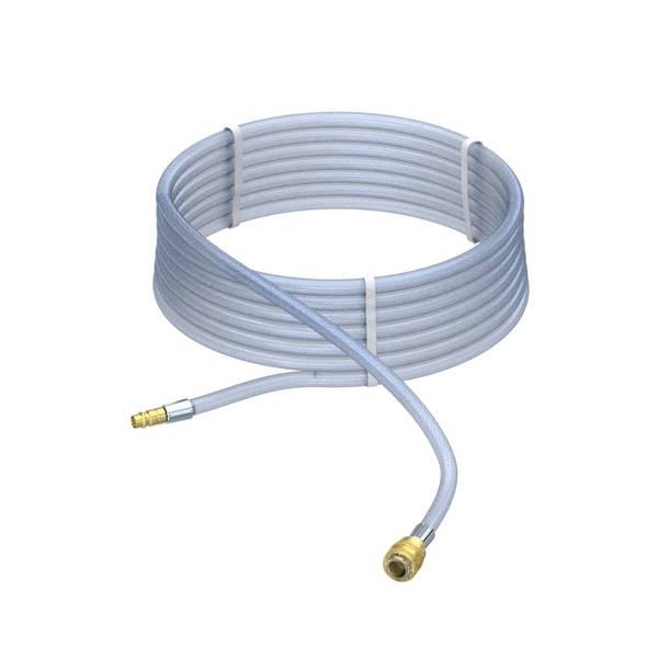 RIEGLER PVC-Gewebeschlauch-Set, Schnellverschlusskupplung, Betriebstemp. max. 60 °C, Schlauch-ø 15x9, PN bei 23 °C max.