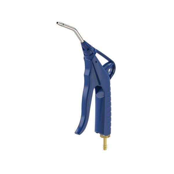 RIEGLER Dosierbare Blaspistole 90 mm Rohr, Star-Tip-Düse, POM, Anschlussgewinde Rc 1/4, Temp. -20°C bis 60°C, PN max. 16