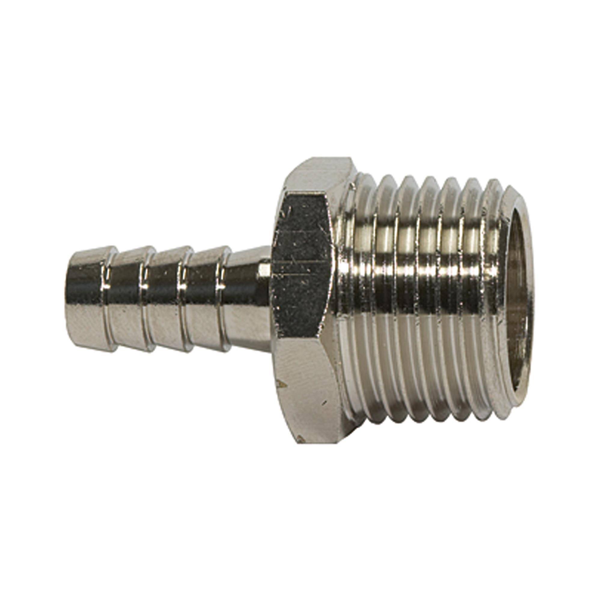 RIEGLER Einschraubschlauchtülle »value line«, R 1/8, für Schlauch LW 8, Betriebsdruck max. 60 bar, Betriebstemp. max. 15-0
