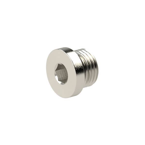 RIEGLER Verschlussstopfen, O-Ring »value line«, M5, Innensechskant 2,5 mm, Betriebsdruck max. 60 bar, Betriebstemp. max.