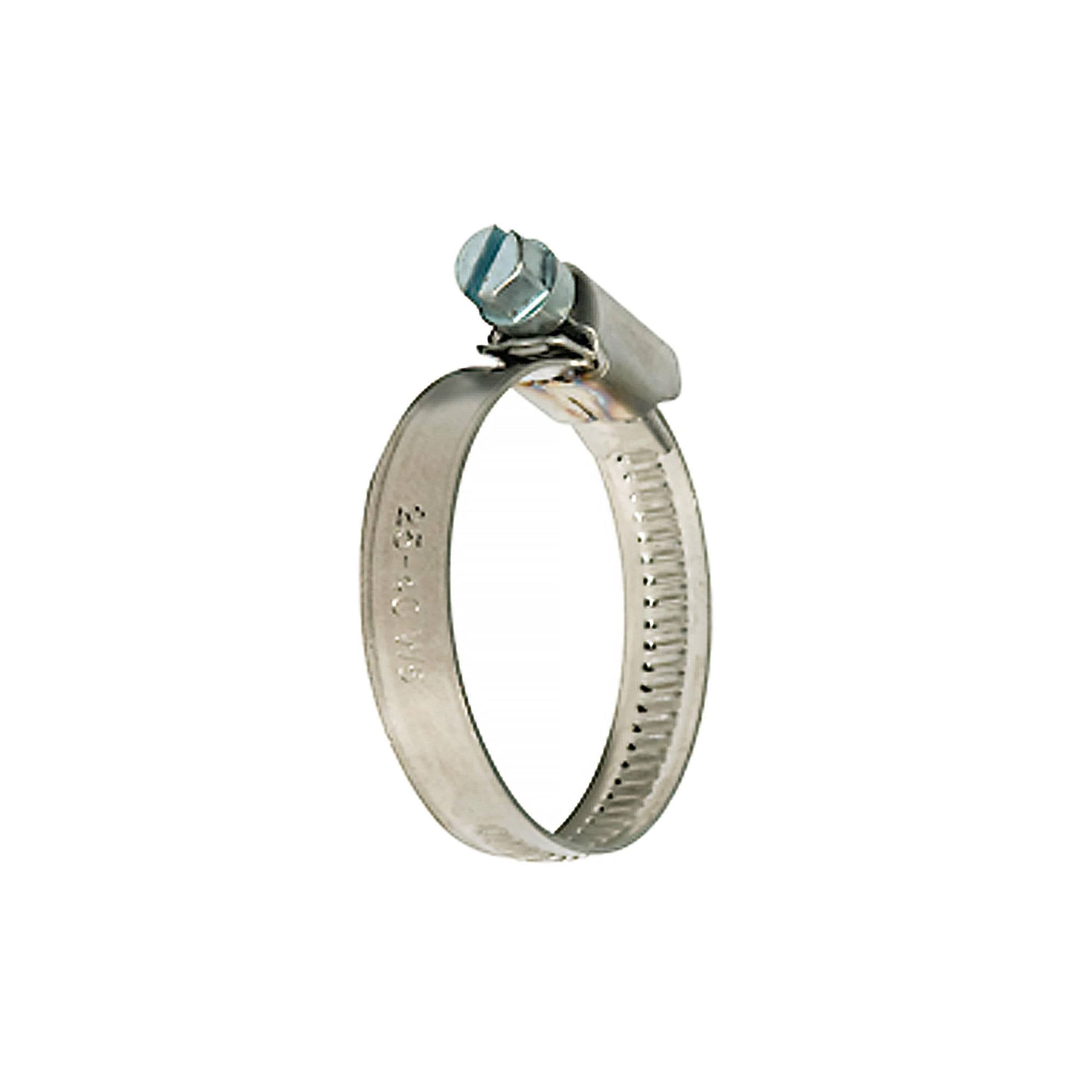 RIEGLER Schneckengewinde-Schlauchschelle »blow line«, Edelstahl (W 5) 1.4404, Bandbreite 9,0 mm, Spannbereich 12,0 - 20,-0
