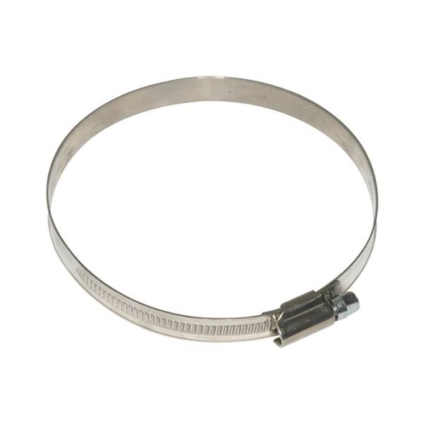 RIEGLER Schneckengewinde-Schlauchschelle »blow line«, Edelstahl 1.4301 (W2), Bandbreite 12,0 mm, Spannbereich 70,0 - 90,