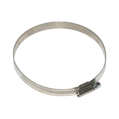 RIEGLER Schneckengewinde-Schlauchschelle »blow line«, Edelstahl (W 5) 1.4404, Bandbreite 12,0 mm, Spannbereich 50,0 - 70-0
