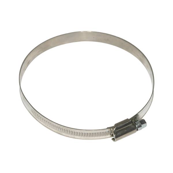 RIEGLER Schneckengewinde-Schlauchschelle »blow line«, Edelstahl (W 5) 1.4404, Bandbreite 12,0 mm, Spannbereich 50,0 - 70