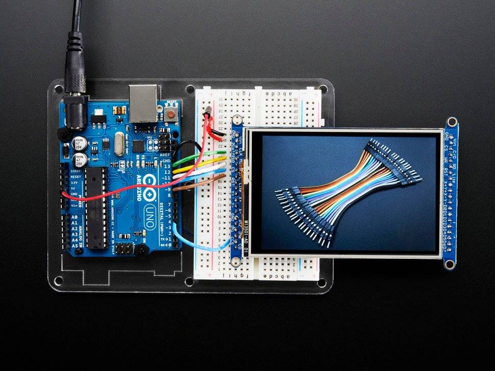 Adafruit 3.5inch TFT 320x480 Touchscreen Breakout Board with MicroSD Socket 2050-3