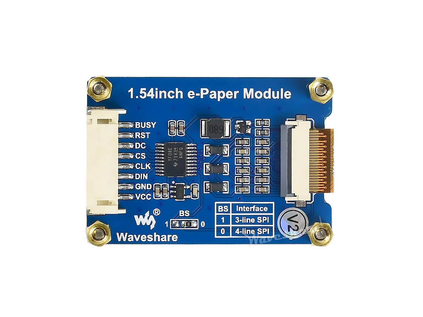 Waveshare 1,54 inch 200x200 E-Ink E-Paper Display Modul SPI für Raspberry Pi Arduino-3