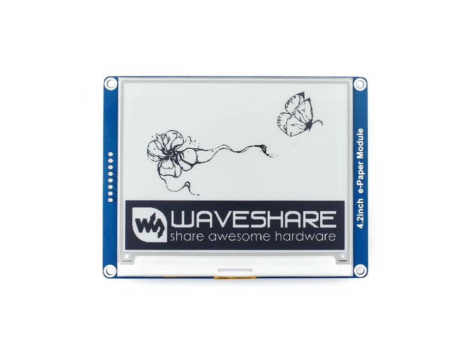 Waveshare 4.2 inch 400x300 E-Ink E-Paper Display Module SPI for Arduino-2